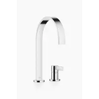 Dornbracht MEM Cuisine robinetterie à deux trous avec rosaces individuelles, saillie 241mm, 32815682-00