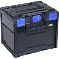 Allit Boîte de rangement EuroPlus MetaBox 340 noir/bleu