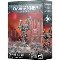 Games Workshop Warhammer 40,000 ( 40k ) : Chaos Space Marines - Chaos Lord With Jump Pack 43-101