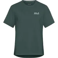 Jack Wolfskin Vonnan Graphic Short Sleeve T-shirt Vert M Femme