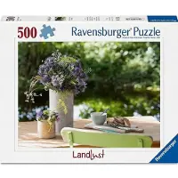 Ravensburger 500 pièces Puzzle Landlust Salutation florale à la table du jardin 12001633