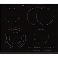 Electrolux Ehf6547fxk Vitroceramic Hob 60 Cm 4 Burners Noir