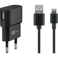 Goobay Chargeur USB C + Câble