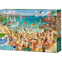 Castorland Puzzle - S'amuser au bord de la mer - 1000 pièces jeu de pose