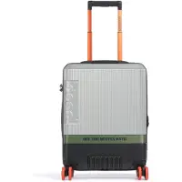 Delsey Jh001a Slim 55cm 37l Trolley Bag Argenté