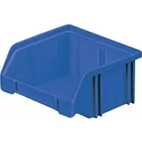 LA-KA-PE boîte de rangement ouverte L 85 / 65 x L 105 x H 45 mm bleu - LK5 BLAU