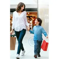 Baseus Localisateur Bluetooth T2 avec lanière (blanc)