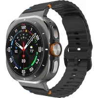 Just in Case Bracelet ActiveFlex pour Samsung Galaxy Watch Ultra (25/24), noir