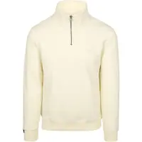Superdry pour homme. M2013750A Sweat Essential Logo Henley blanc cassé (3XL), Casuel, Coton