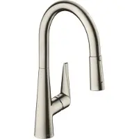 Hansgrohe Talis S M51 Mitigeur monocommandé pour cuisine 200, douchette extractible, 2 jets, 72813800