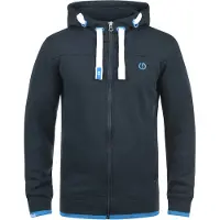 !Solid Veste de survêtement 'Benjamin' bleu / blanc