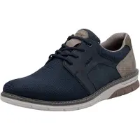 Rieker Chaussons de ville pour hommes Tiva/Buxton/Morelia, couleur bleu, pour un usage décontracté