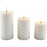 Relaxdays 3 bougies (3x)