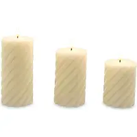 Relaxdays 3 bougies (3x)