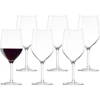 Stölzle Verres Ultra, Lot de 6 - Vin rouge 45 cl, Verres à vin, Transparent