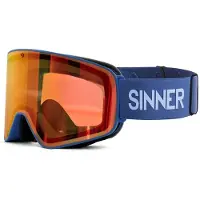 Sinner Snowghost Ski Goggles Bleu Trans-Sintrast/CAT1-3