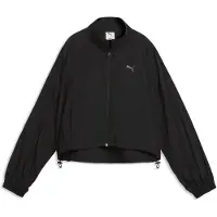 Puma Her Relaxed Fit Full Zip Sweatshirt Noir L Femme