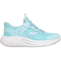 SKECHERS Baskets basses enfant BOUNDER PRO SLIP-INS filles - Bleu - 29