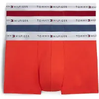 Tommy Hilfiger Um0um03889 Trunk Boxers 3 Units Rouge,Bleu L Homme