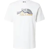The North Face T-Shirt 'MNT LINE RG SS' blanc