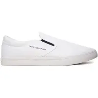 Tommy Hilfiger Vulc Core Slip-on Trainers Blanc EU 41 Homme