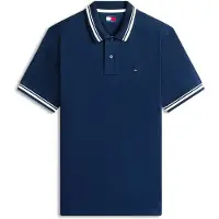 Tommy Hilfiger T-Shirt bleu foncé / blanc