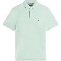 Tommy Hilfiger Polo manches courtes pour hommes, coupe classique, couleur vert (vert menthe), taille X