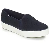 Keds Slip ons TRIPLE DECKER FAUX SHEARLING femmes - Bleu - 37