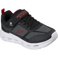SKECHERS Baskets Garçon Glide-Step à Lumières Noir