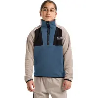 Didriksons Yokto, pull polaire, junior, bleu