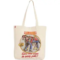 Levis Accessories Everyday Graphic Tote Bag Beige