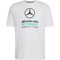 Adidas T-Shirt fonctionnel 'Mercedes-AMG Petronas Formula 1 Team DNA' turquoise / noir / blanc