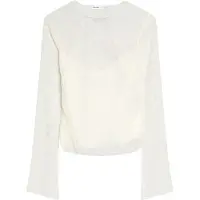 Bershka T-shirt 'BLOBER' écru