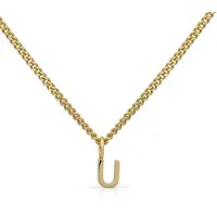Orolino Chaîne 'Buchstabe U' or