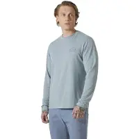 Helly Hansen Skog Graphic Tee Long Sleeve T-shirt Bleu S Homme
