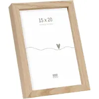 Deknudt cadre photo S47DJ1 chêne massif naturel 15,0 x 20,0 cm