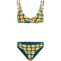 O'Neill Bikini jaune clair / vert foncé / orange