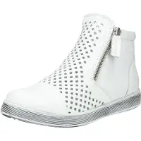 Andrea conti Boots 'Stiefel Damen 0349615-001 Echtleder in weiß' blanc