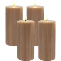 Relaxdays 4 bougies (4x)