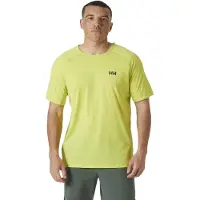 Helly Hansen Trail Short Sleeve T-shirt Jaune L Homme