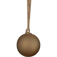 Blomus JUHLA Weihnachtsschmuck M coffee 7cm 4tlg (4x)