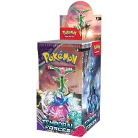 Pokemon Trading Card Game Moitié De Booster Box Temporal Forces Scarlet&violet Tcg 18 Enveloppes Pokémon Anglais