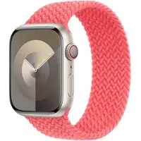 Apple Bracelet Solo tressé pour Watch | 44/45/46/49 mm - Taille 6 - Guava