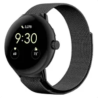 IMoshion Bracelet magnétique milanais Google Pixel Watch / Watch 2 / Watch 3 / Watch 4 (41 mm) - Noir