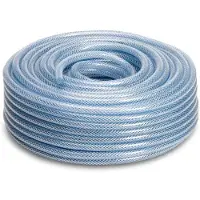 Tricoflex Tuyau en PVC TCF, diamètre intérieur 10 mm, diamètre extérieur 15 mm, longueur 50 m, transparent