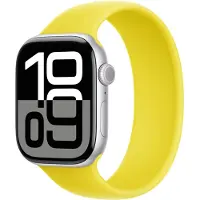 Apple Bracelet Boucle unique en Silicone pour Watch | 44/45/46/49 mm - Taille 5 - Star Fruit