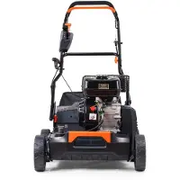 FUXTEC Scarificateur a gazon thermique - FUXTEC FX-BV240 - 212cm3 largeur 40cm sac 45l 18 lames 24 griffes