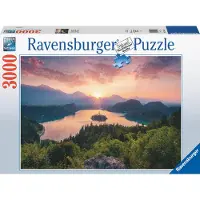 Ravensburger Lake Bled Slovenia (10217445) Puzzle 3000 Pieces Multicolore Enfants