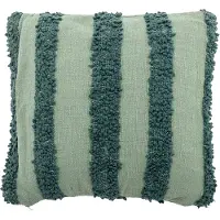 Bloomingville Cory-cotton Oeko-tex Cushion Vert