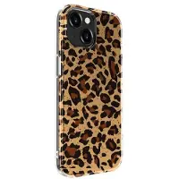 Evelatus iPhone 15 PC Customized Print Design Leopard (Apple iPhone 15), Coque pour téléphone portable, Multicolore